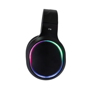 Auriculares gaming con luces promocionales